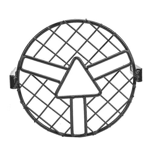 Retro Black Moto Avant Phare Rond Abat-Jour Housse De Protection Accessoire