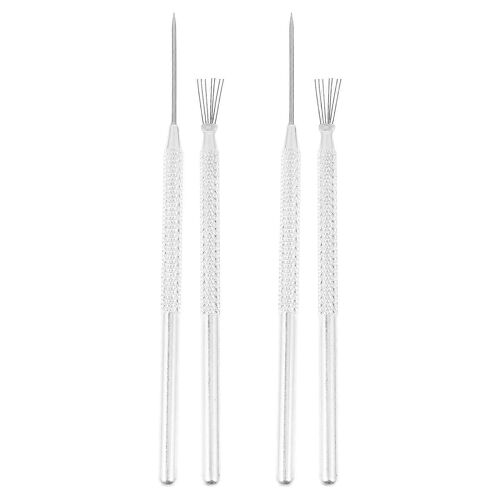4 Pcs Outils En Argile Polymère Outils De Modelage En Argile Kit Poterie Aiguille Outil Argile Outils De Sculpture Outils De Poterie