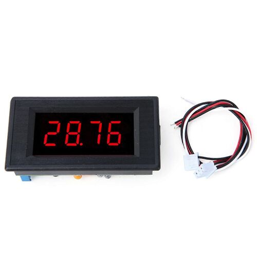 5135A DC5V Compteur de panneau numérique de voltmètre CC de haute précision avec LED rouge (DC50mV / DC100mV / DC200mV)