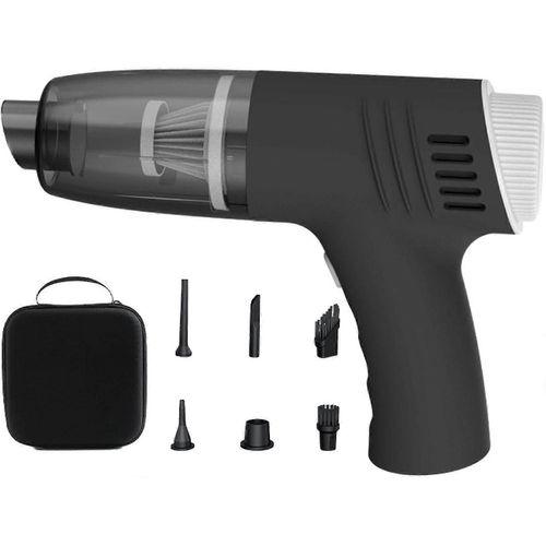 Aspirateur De Voiture Rechargeable,Puissance D'aspiration 40000pa,Nettoyant Intérieur De Voiture Sans Fil Pour Véhicule,Maison,Bureau,Automobile,Nettoyage Des Poils D'animaux
