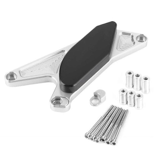 Sabot De Moteur De Moto Slider Anticollision Crash Protect Fit Pour Suzuki Hayabusa Gsxr1300(Argent )