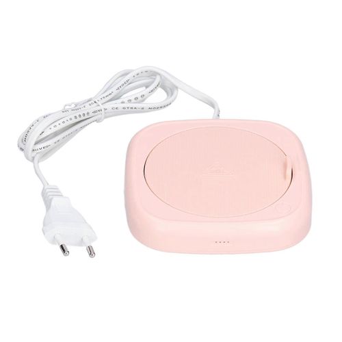 Chauffe-tasse Chauffage de tasse de bureau thermostatique électrique à arrêt automatique pour le réchauffement du lait de caféPrise UE 220V