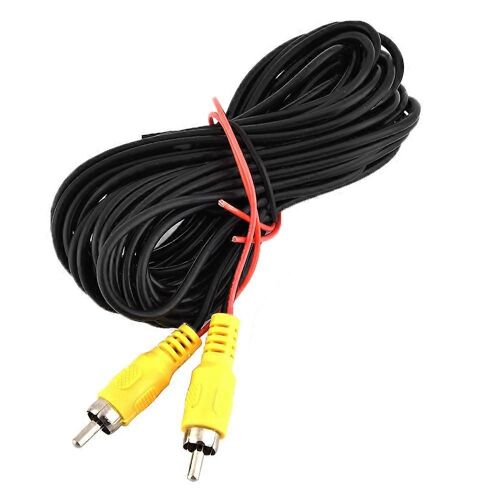 6M Mâle à Mâle RCA Voiture Marche Arrière Vue Caméra De Stationnement Vidéo AV Câble Cordon