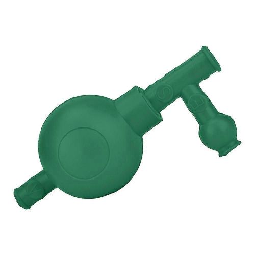 Remplisseuse de pipette quantitative à pression sûre de bulbe d'aspiration en caoutchouc de laboratoire avec 3 vannes (vert)