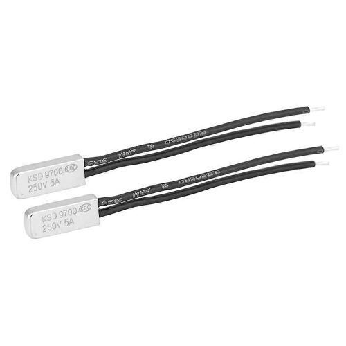 2pcs Ksd9700 Normalement Fermé Interrupteur De Contrôle De Température Thermostat Protecteur Thermique70