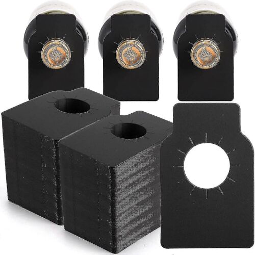 300 Pcs Étiquettes de bouteille de vin Kraft, étiquettes de cave à vin en papier, étiquettes de cadeau de goulot de bouteille réutilisables personnalisées
