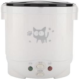 SUBZONAL-Mini cuiseur à riz, cuiseur à vapeur voyage portable petit cuiseur à riz multicuiseur pour céréales pot antiadhésif garde au chaud automatique pour la cuisson soupe à l'avoine, des ragoûts(b