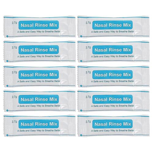 40 Sachets De Sels Nasaux Pour Un Soin Nasal Quotidien - Compacts, Apaisants Et Idéaux Pour Soulager La Respiration À Tous Les Âges