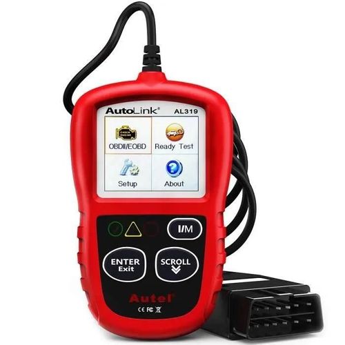 Autel Al319 Obd2 Scanner Valise De Diagnostic Un-Clic Auto Outils Multimarque En Français