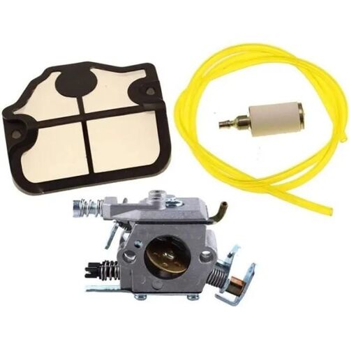 Carburateur Avec Filtre À Air Tuyau D'essence Et Filtre À Essence Pour Tronçonneuse Husqvarna 36 41 136 137 141 142