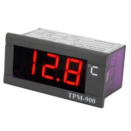 Thermostat numérique,régulateur de température avec capteur,indicateur de panneau LED 220V