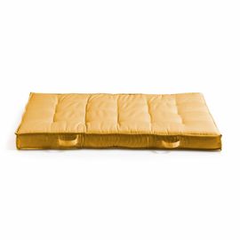 Pack Salon De Jardin Palettes Et Cousinage Jaune
