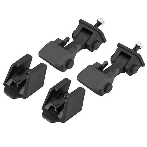 Paire De Loquets De Sécurité Et Support De Capot Avant Pour Jeep Wrangler Tj 97-06