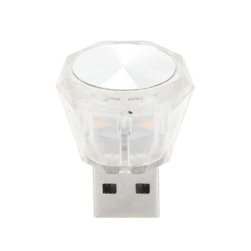 10pcs Mini Usb Led Light 5v Plug In Car Led Kit D'éclairage Intérieur Universel Pour Voiture Home Office Pink Light