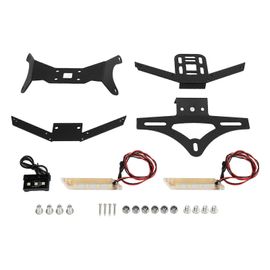 25pcs Support De Plaque D'immatriculation De Moto Support De Plaque D'immatriculation De Feu Arrière Noir Pour Cb650r Cbr650r 2021+