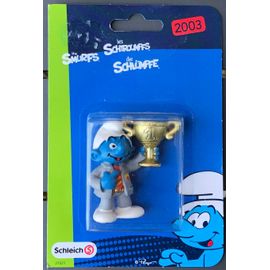 Figurine Schtroumpf Directeur Schleich 2012, Coupe, Bd, Bande Dessinée, Peyo, Smurfs