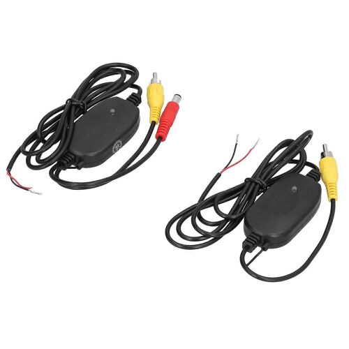 2pcs Caméra De Recul Émetteur Rétroviseur Récepteur 2.4g Sans Fil Dc12v Modification De Voiture Remplacement