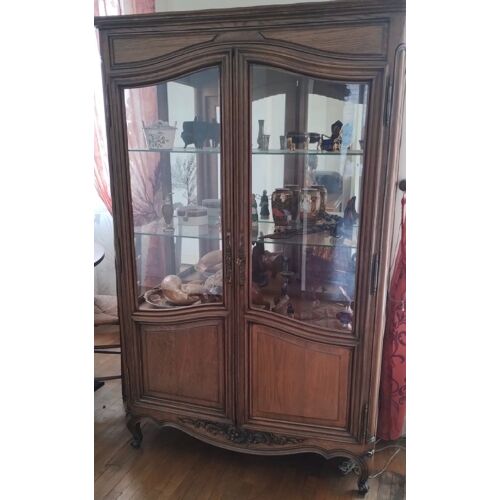 Vitrine en chêne