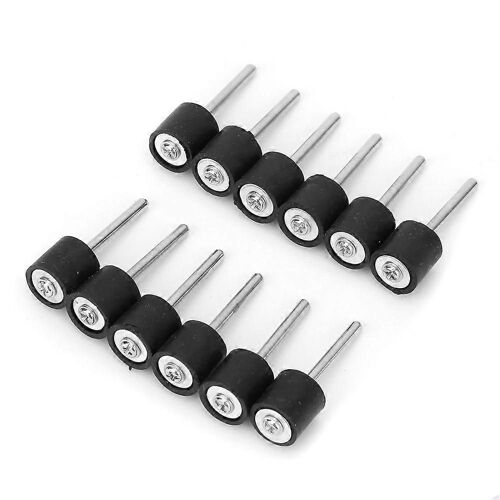 12Pcs Polissage Tambour De Ponçage Mandrin En Caoutchouc Mandrin Debout Pour Outil Rotatif
