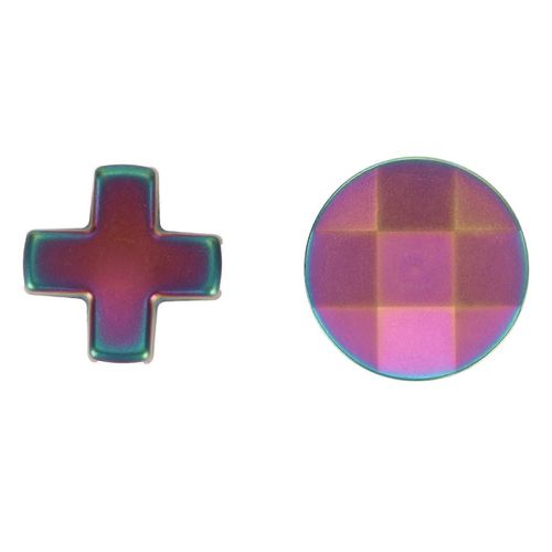 Manette D Pads Bouton Directionnel De Remplacement Metal Faceted Standard D Pad Pour Xbox One Elite Elite Series 2 Coloré