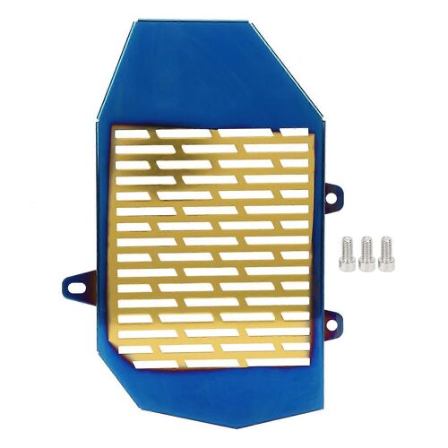 Protecteur De Couvercle De Grille De Radiateur En Alliage D'aluminium Convient Pour Honda Adv150 2019-2020blue Gold