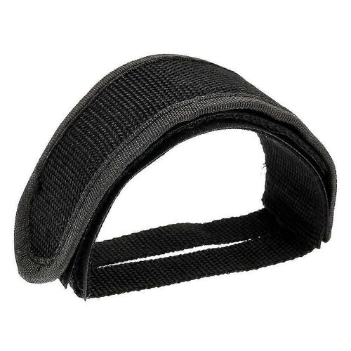 Fixe Fixie Vélo Vélo Anti-Double Adhésif Sangles Pédale Cale-Pied Sangle Ceinture Noir
