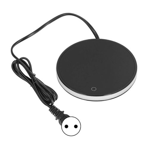 Plaque chauffe-tasse alliage d'aluminium 18W Portable Ménage Tasse Électrique Plaque chauffante pour le café Thé Lait