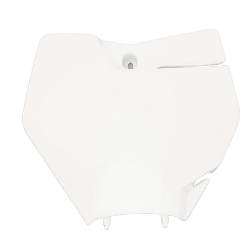 Plaque D'immatriculation Avant De Moto Abs Couvercle De Plaques Nominatives De Moto En Plastique Pour Exc 150 250 300 Tpi 2020 À 2022 Blanc