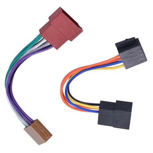 Adaptateur de faisceau de câbles radio ISO de voiture Câble de lecteur CD stéréo adapté au cabrio / Euro Van