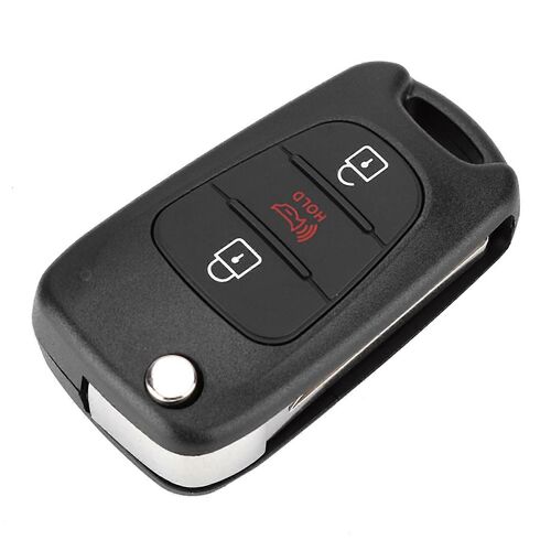 3 Bouton De Voiture Télécommande Flip Key Fob Case Housse De Protection Coquille Fit Pour Kia Soul 2012 2013