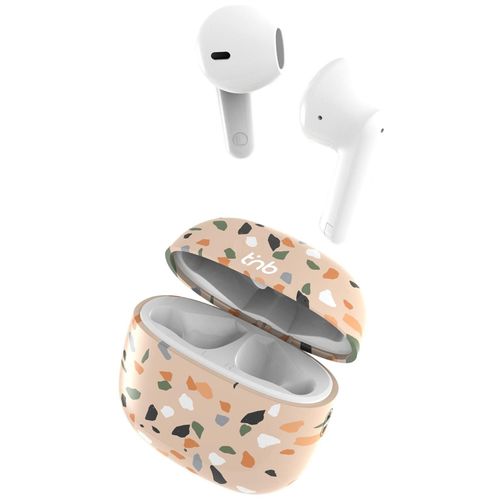 T'nB Exclusiv Terrazzo - Écouteurs sans fil avec micro - intra-auriculaire - beige