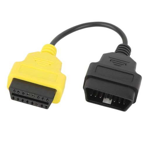 Remplacement De L'adaptateur D'outil De Balayage Du Connecteur De Câble De Diagnostic Obd2 Pour Le Scanner De L'ecu Fiat