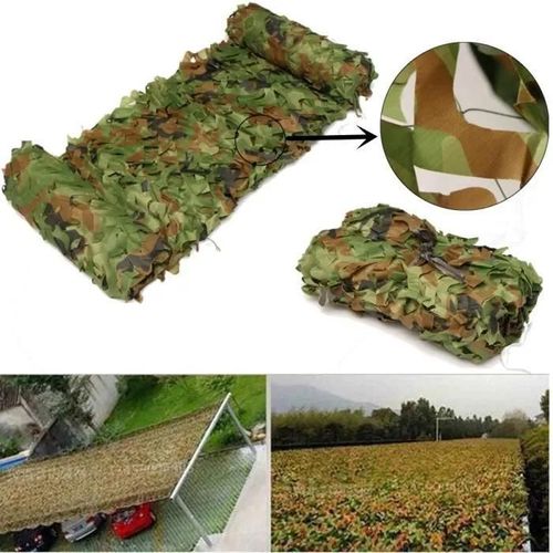 Neufu Filet De Camouflage Camo Armée 3m X4m Camping Militaire Chasse Soldat Forêt