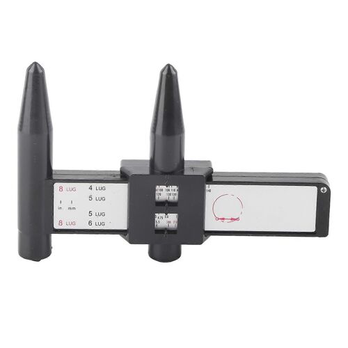 Roue De Voiture Jante Boulon Modèle Coulissant Jauge De Mesure Outil Pcd Règle 4 5 6 8 Cosse