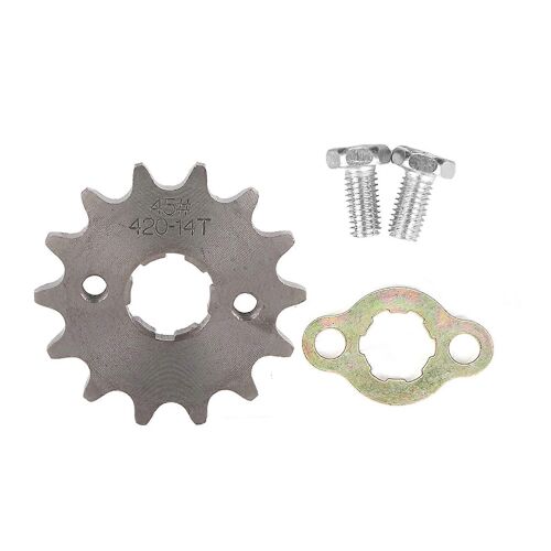14 Dents 20mm Avant Chaîne Pignon Engrenage Pour 50cc-160cc Moto 4 Roues Atv Quad Pit