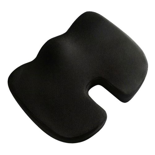 Coussin De Siège En Mousse À Mémoire De Forme Lent Rebond Maille Doux Confortable Pour Le Bureau Voiture Hémorroïde Patient Femme Enceinte