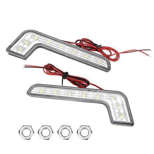 8? Led Super Bright Lampe De Jour Étanche Universel Drl