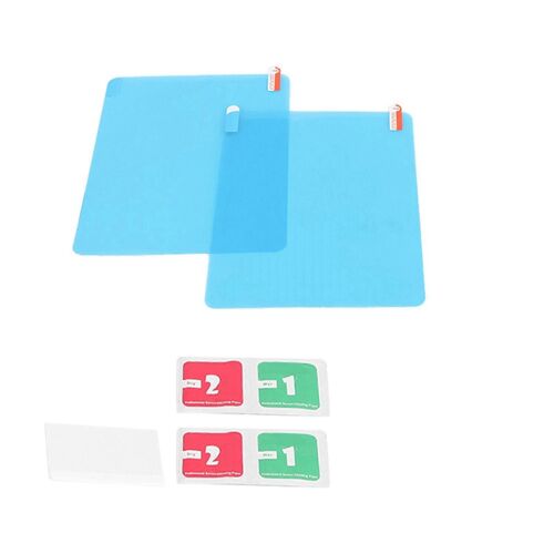 2pcs Imperméable À La Pluie Étanche Voiture Rétroviseur Autocollant Anti Buée Film Protecteur Bouclier De Pluie Ovale