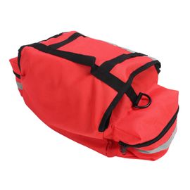 Sac De Premiers Secours, Sac D'urgence De Grande Capacité, Sac D'éQuipement D'incendie Avec BandoulièRe Pour Fournitures D'urgence Rouge 