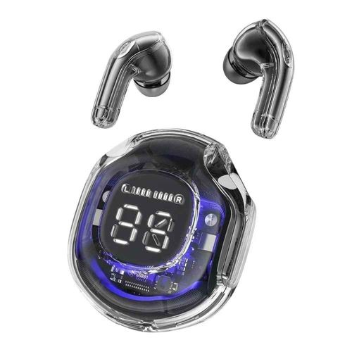 Écouteurs sans fil T8 TWS bluetooth 5.3,oreillettes de sport,jeux,sauna,réduction du bruit,basse,commande tactile pour téléphone - Type Bright Black