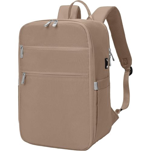 Tianyi-Baggage Cabine 40x20x25 Pour Ryanair Sac À Dos Voyage Cabine Avion Bagages Cabine Le Siège Bagages Sac Antivol Sac Humide Femme Homme (Kaki)