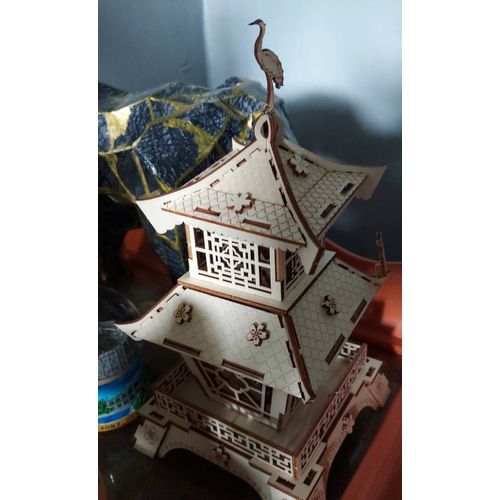 Lanterne lumineuse chinoise 3D