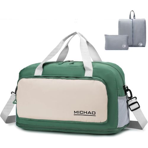 Tianyi-Bagage Cabine 55x40x23 Pour Avion Tui Lufthansa Airways Bagage A Main 50l Grand Sacs De Voyage Imperméable Sac À Dos De Weekend Hommes Femmes Pour Pliable Sport, Fitness, Polochon Vert