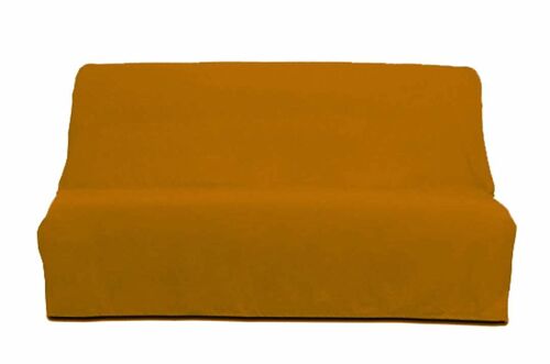 Housse Clic-Clac En Coton Panama Jaune