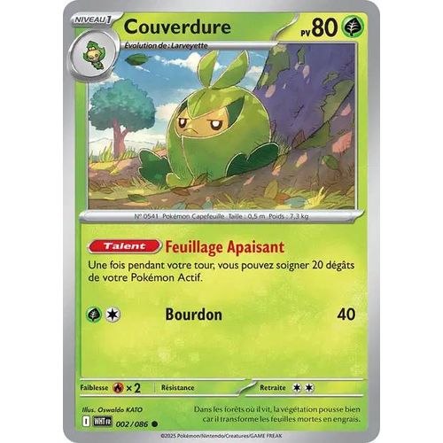 Carte Pokémon - Couverdure - 002/086 - Ev10,5 Flamme Blanche