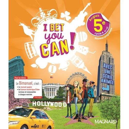 Anglais 5e I Bet You Can ! - Bimanuel Élève