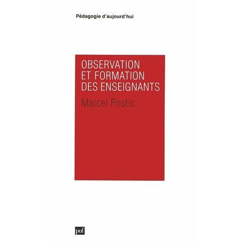Observation Et Formation Des Enseignants
