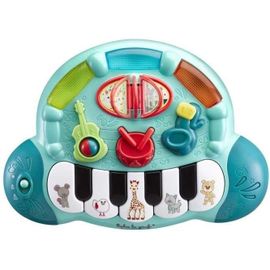 TDRFL-Le Piano'Folies-Jouet D'Eveil-Un Piano Musical Et Lumineux-Développe Les Sens De Bébé-2 Coloris-Incontournable