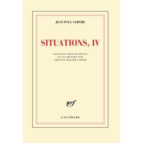 Situations - Tome Iv : Avril 1950 - Avril 1953