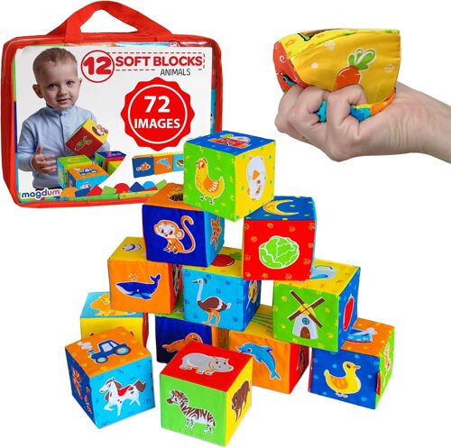 JGD-12 Cube motricité - Cube motricite Bebe Mousse - Cube d'activité bébé - Jouet Bebe 6 Mois - Parcours motricité bébé - Montessori Bebe -Jeux Bebe 6 Mois -Jouet bébé -Cube Baby -Jouet Bebe 1 an